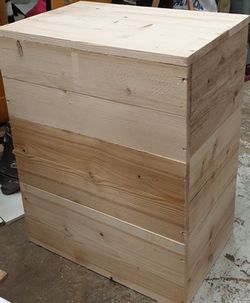 comptoir bois brut desk sapin location